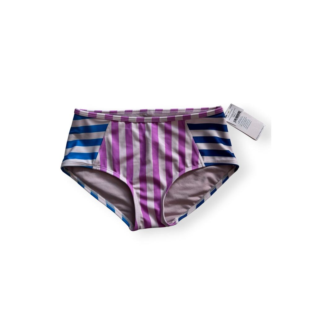 NWT Tea Collection striped swim bottoms